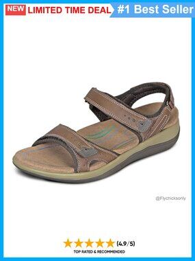 Orthopedic Adjustable Sandals with Orthotic Arch Support